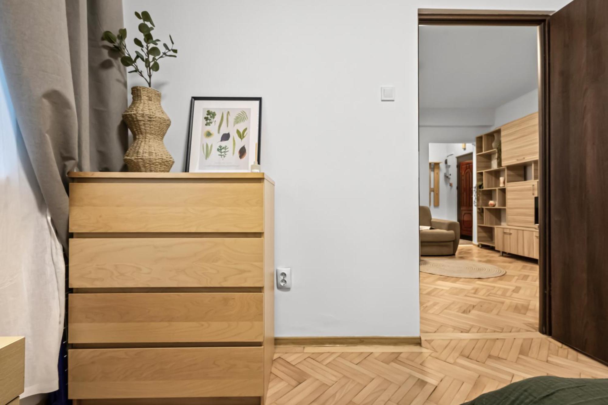 Earthy Escape - Central Apt With Balcony Bukares Bagian luar foto